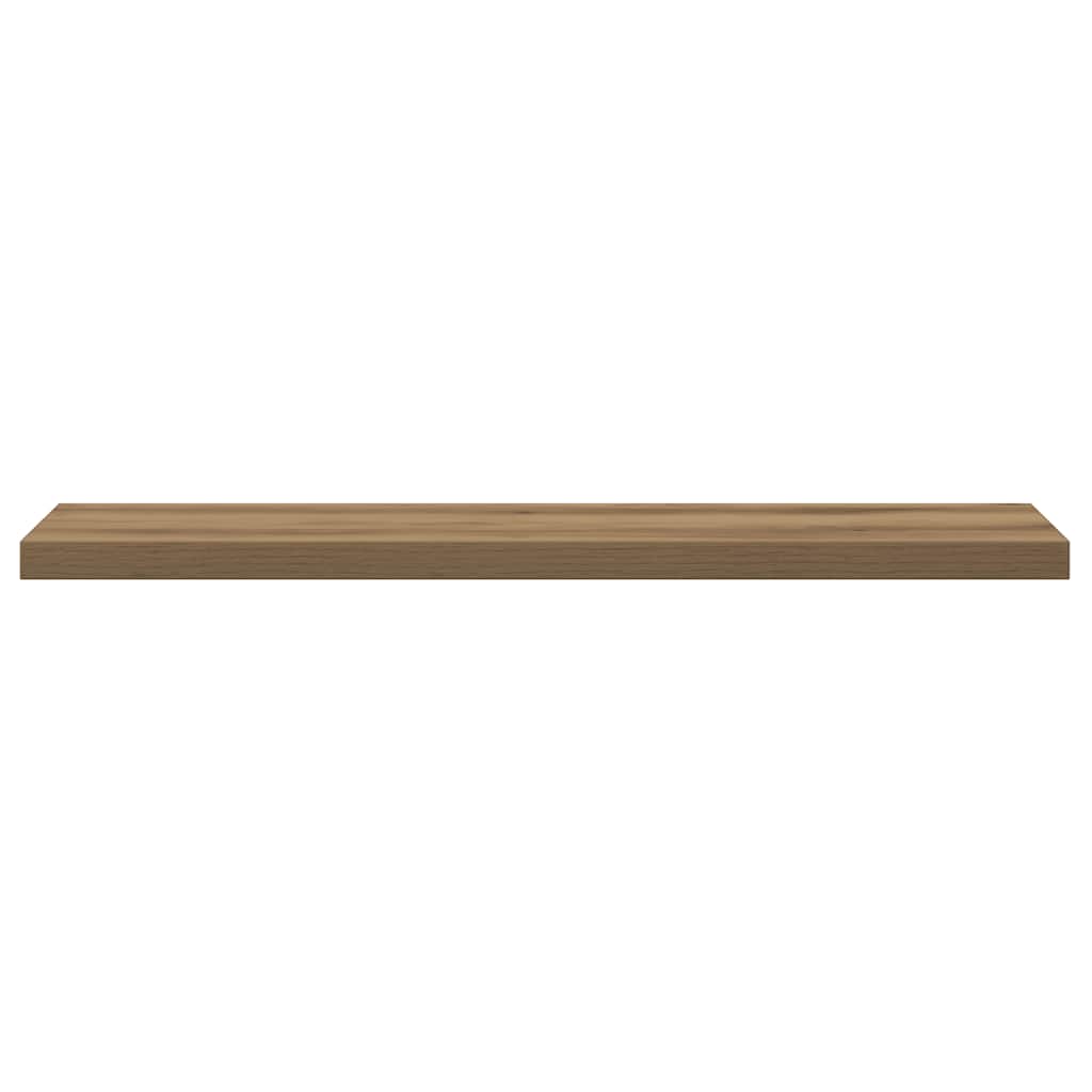 Wandregale 4 Stk. Artisan-Eiche 40x20x1,5 cm Holzwerkstoff