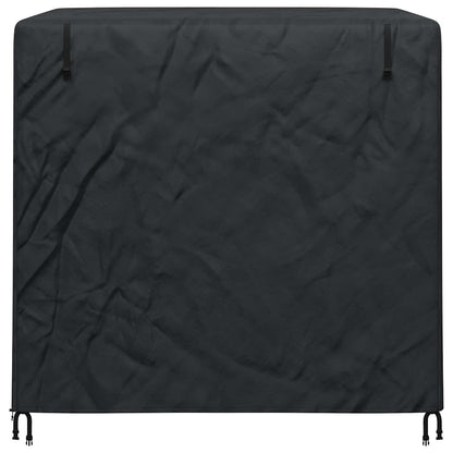 Hollywoodschaukel-Abdeckung Schwarz 175 x 125 x 180 cm