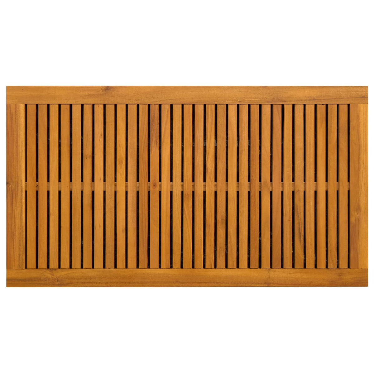 Gartenlagerboxen aus Akazienholz – verschiedene Größen und Farben – Schwarz · 90 cm – Ansicht 7