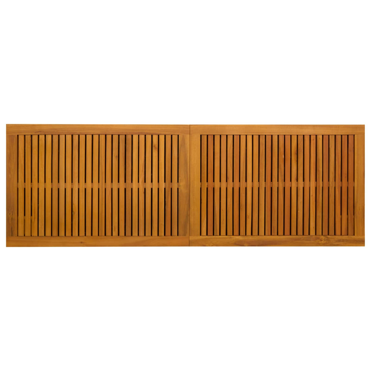 Gartenlagerboxen aus Akazienholz – verschiedene Größen und Farben – Schwarz · 150 cm – Ansicht 7