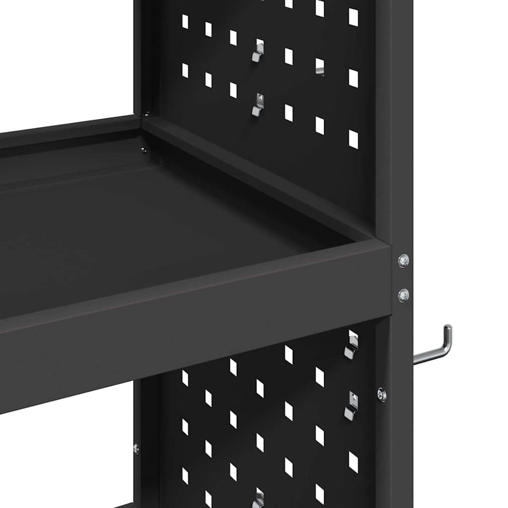 Werkzeugwagen mit 3 Ablagen – 75 × 35 × 73 cm