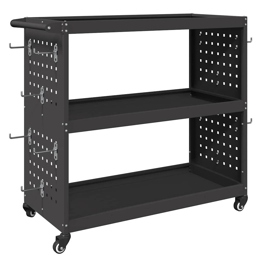 Werkzeugwagen mit 3 Ablagen – 75 × 35 × 73 cm