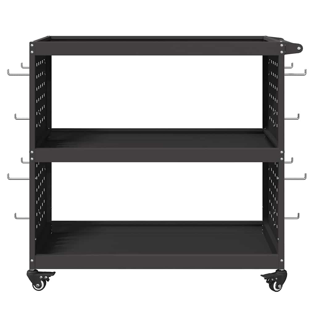 Werkzeugwagen mit 3 Ablagen – 75 × 35 × 73 cm