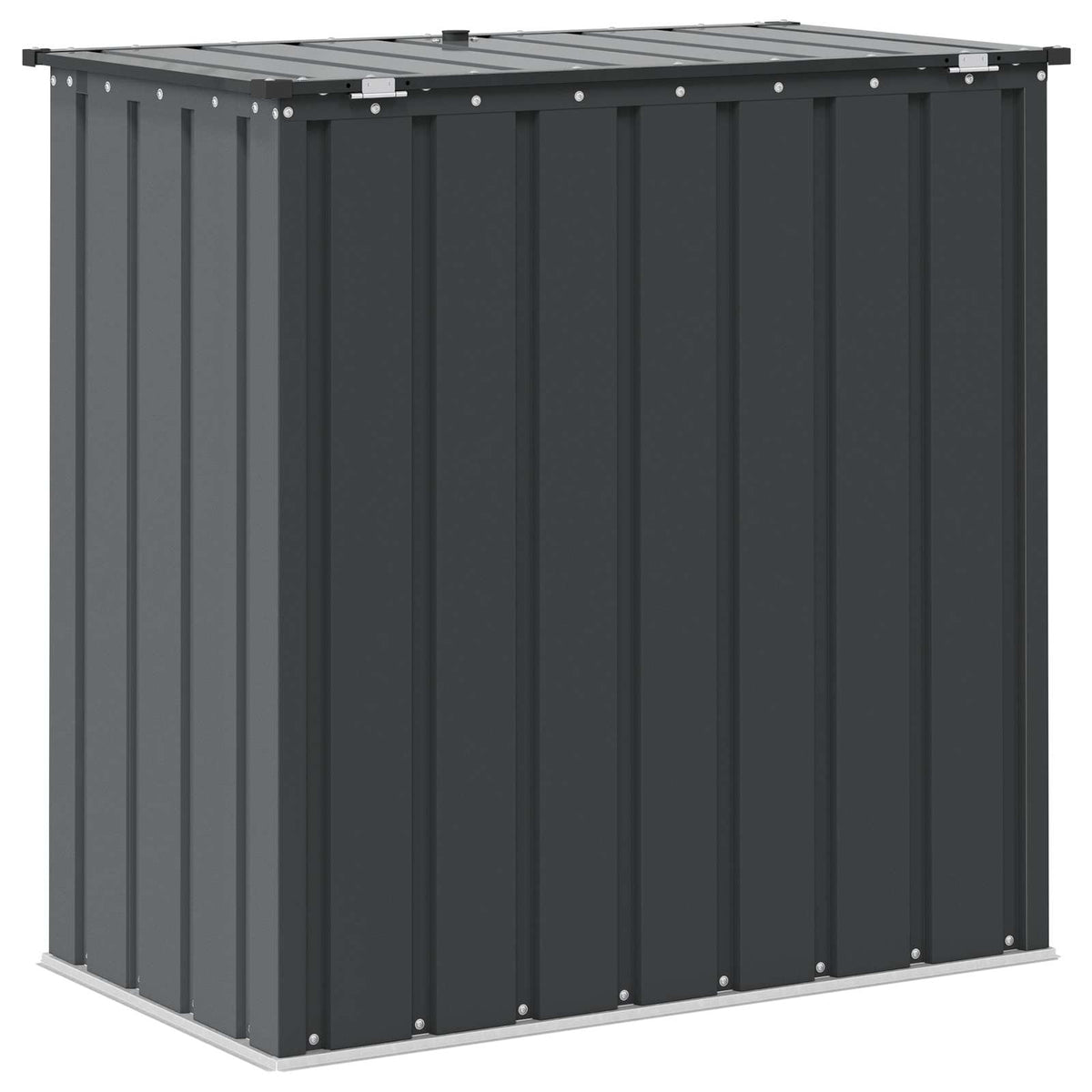 Gartenlagerbox Schwarz 101,5 x 57 x 100,5 cm Stahl