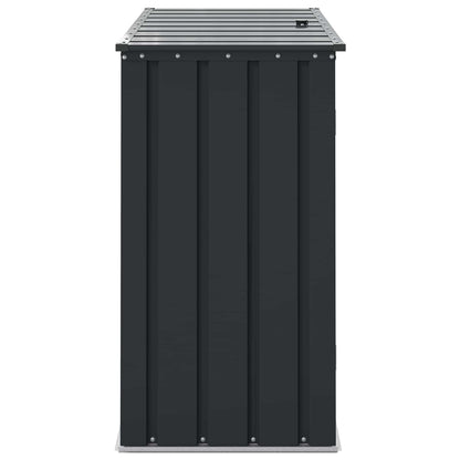 Gartenlagerbox Schwarz 101,5 x 57 x 100,5 cm Stahl