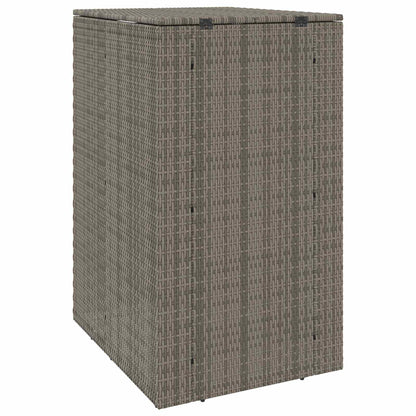 Mülltonnenbox Grau 65 x 80 x 115 cm Polyethylen