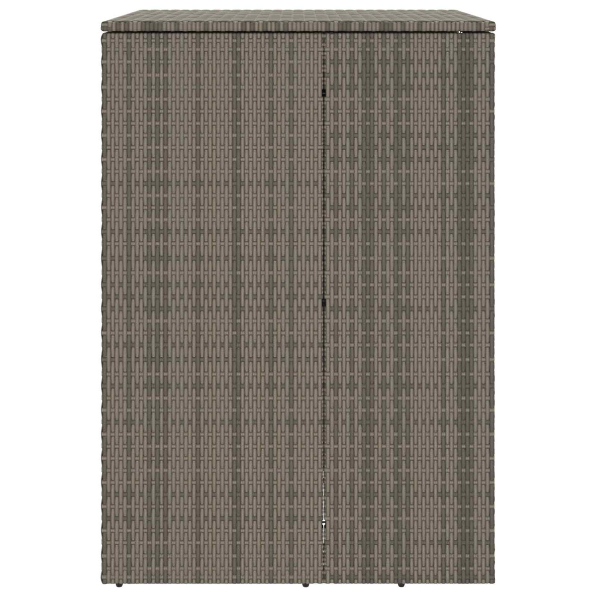 Mülltonnenbox Grau 65 x 80 x 115 cm Polyethylen