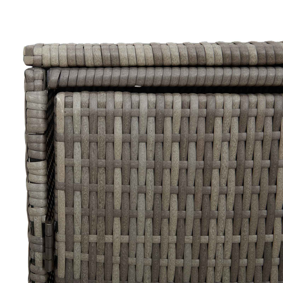 Mülltonnenbox 2 stk. Grau 130 x 80 x 115 cm Polyethylen
