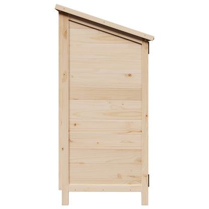 Gartenschuppen Natur 59 x 56 x 113,5 cm Massivholz aus Fichte