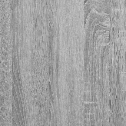 Wandregale 4 Stk. Grau Sonoma 40x30x1,5 cm Holzwerkstoff