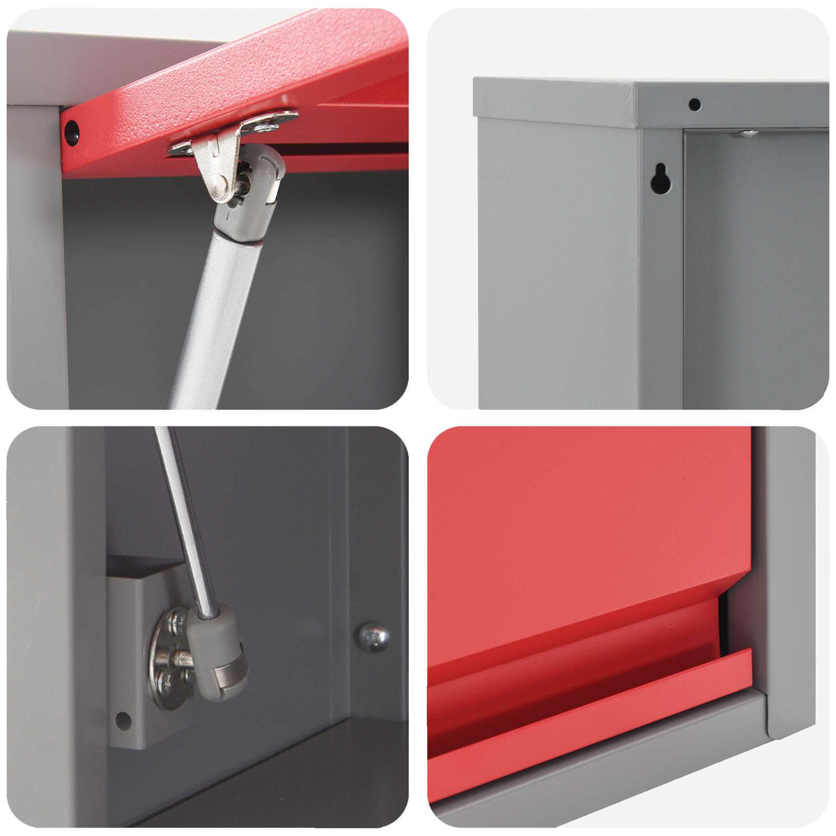 Werkstattschrank-System – Rot – Ansicht 11
