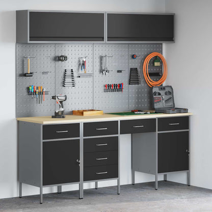 Werkstattschrank-System – Schwarz – Ansicht 2