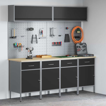 Werkstattschrank-System – Schwarz – Ansicht 2
