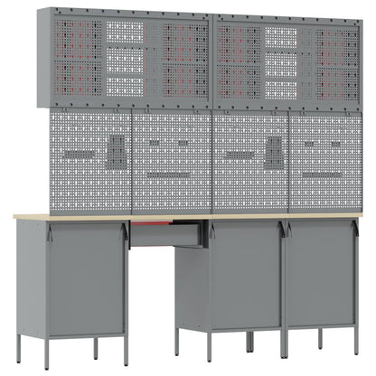 Werkstattschrank-System – Rot – Ansicht 5