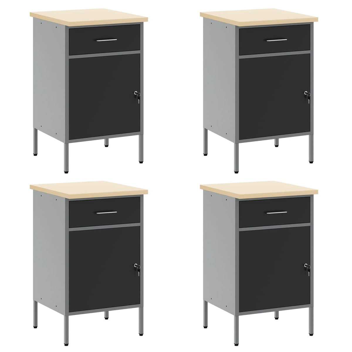 Werkstattschrank-System – Schwarz – Ansicht 7