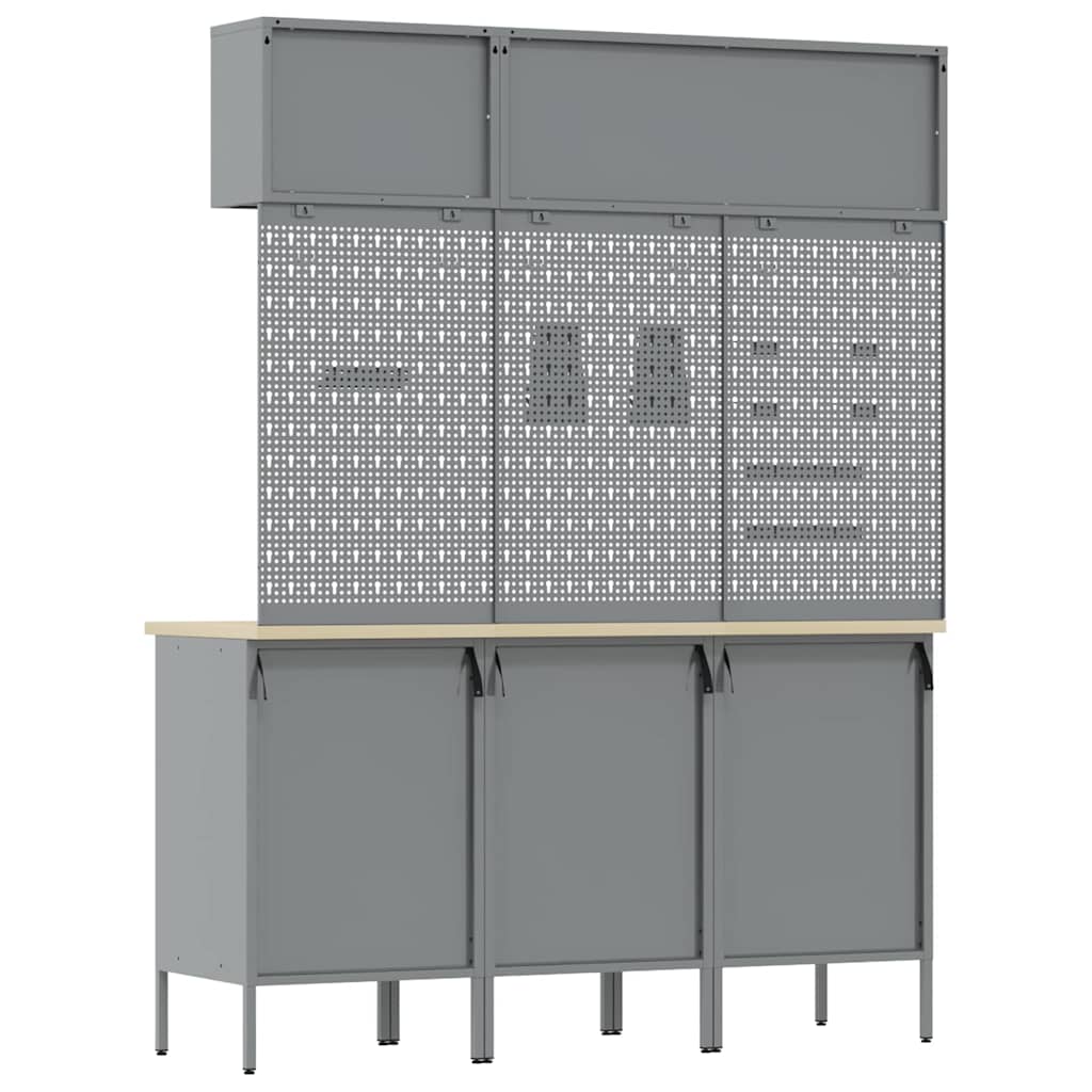 Werkstattschrank-System – Rot – Ansicht 8