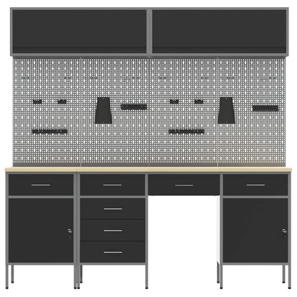 Werkstattschrank-System – Schwarz – Ansicht 8