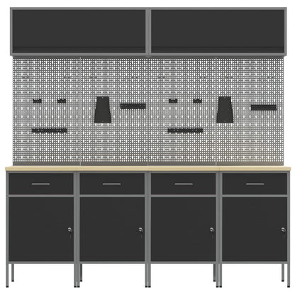 Werkstattschrank-System – Schwarz – Ansicht 8
