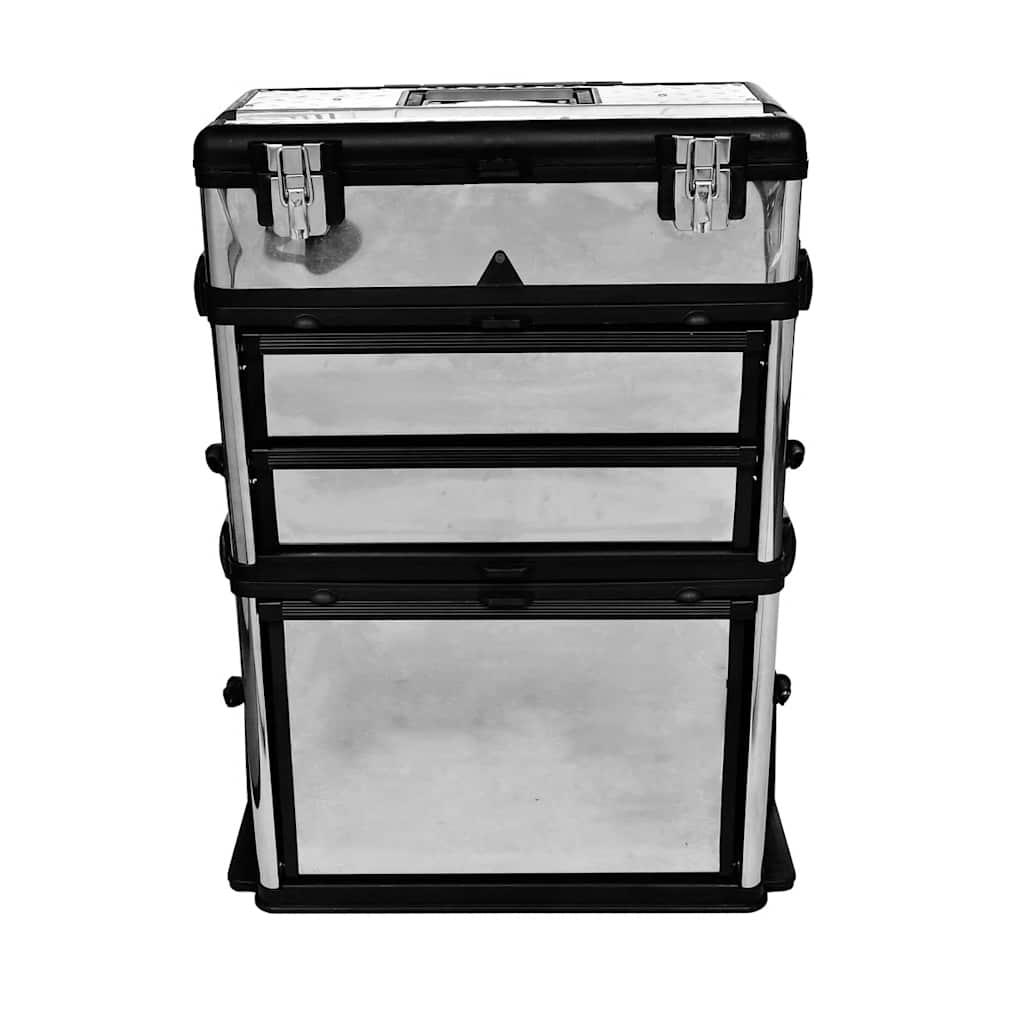 Mobiler Werkzeugtrolley 3-teilig mit Rollen – Ansicht 9