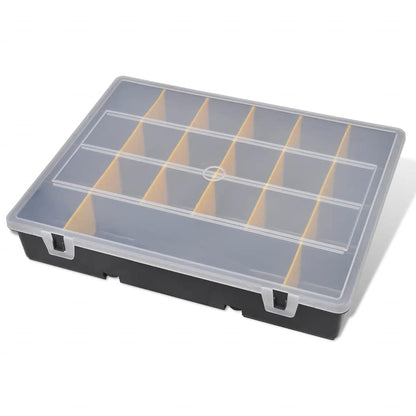 Sortimentsboxen-Set 6-teilig mit je 21 Fächern – Ansicht 8