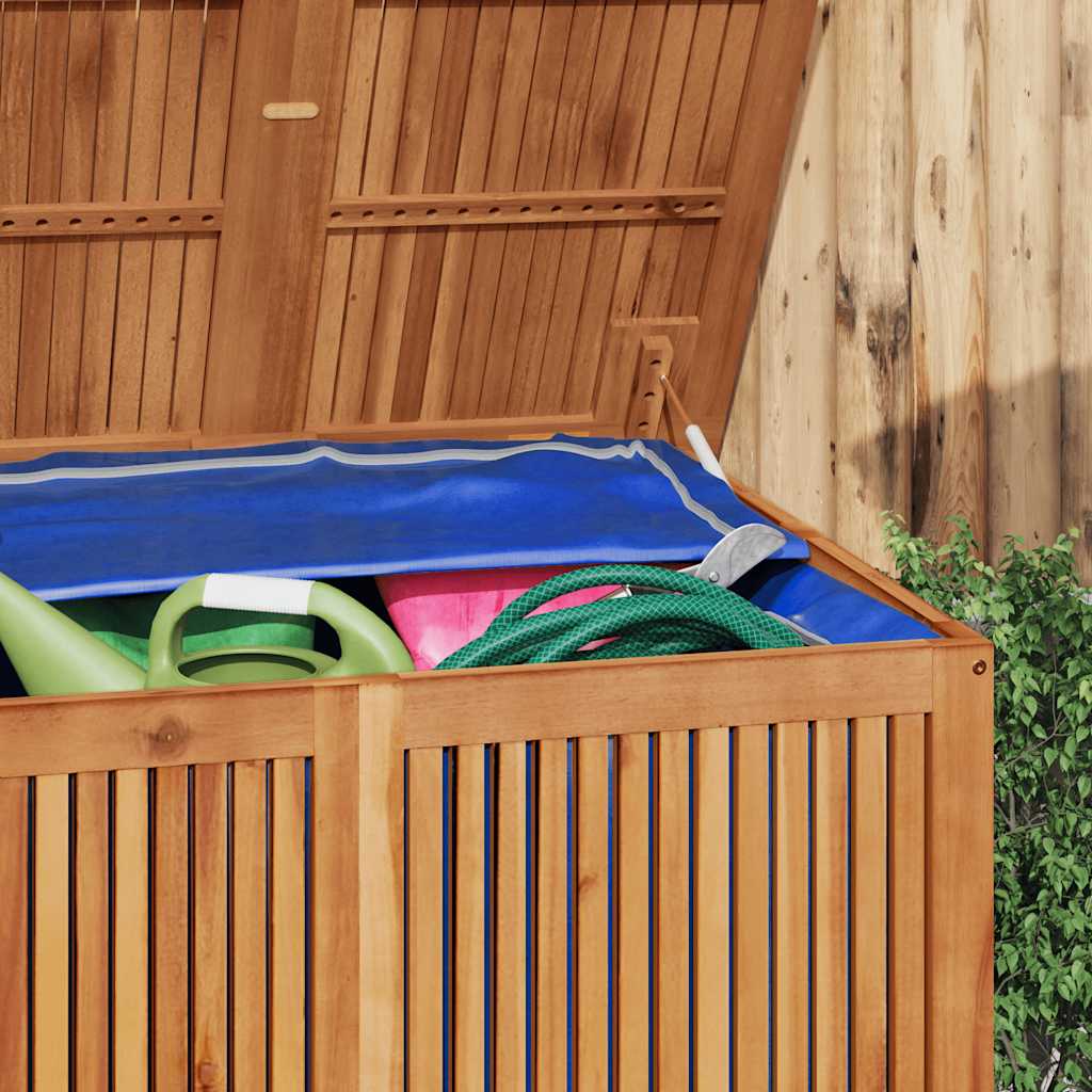 Gartenbox 200 × 80 × 75 cm aus Akazienholz – Ansicht 4