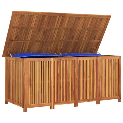 Gartenbox 200 × 80 × 75 cm aus Akazienholz – Ansicht 5
