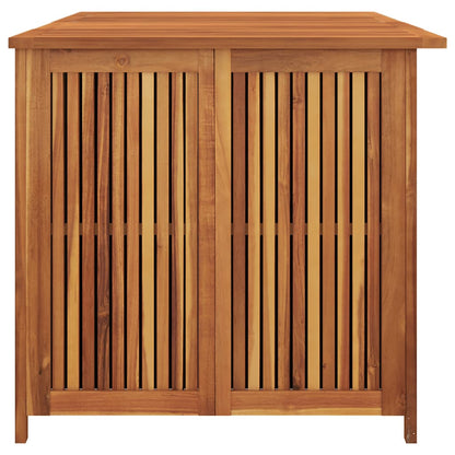 Gartenbox 200 × 80 × 75 cm aus Akazienholz – Ansicht 8