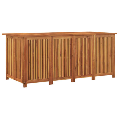 Gartenbox 200 × 80 × 75 cm aus Akazienholz – Ansicht 9