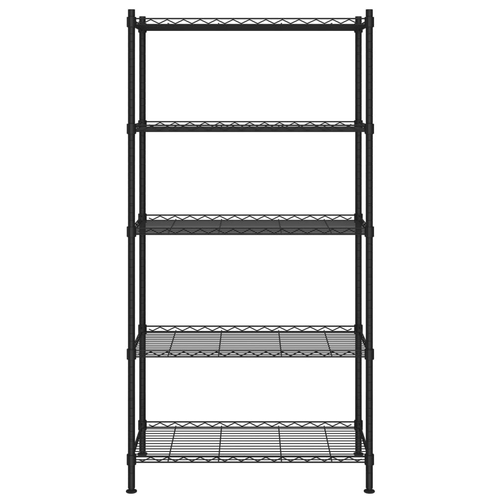 Lagerregal 5 Böden 90 × 35 × 180 cm – 250 kg – Ansicht 3
