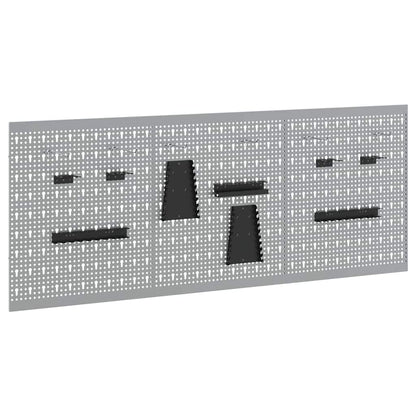 Werkzeugwandpaneel 150 × 60 cm – Grau – Ansicht 2