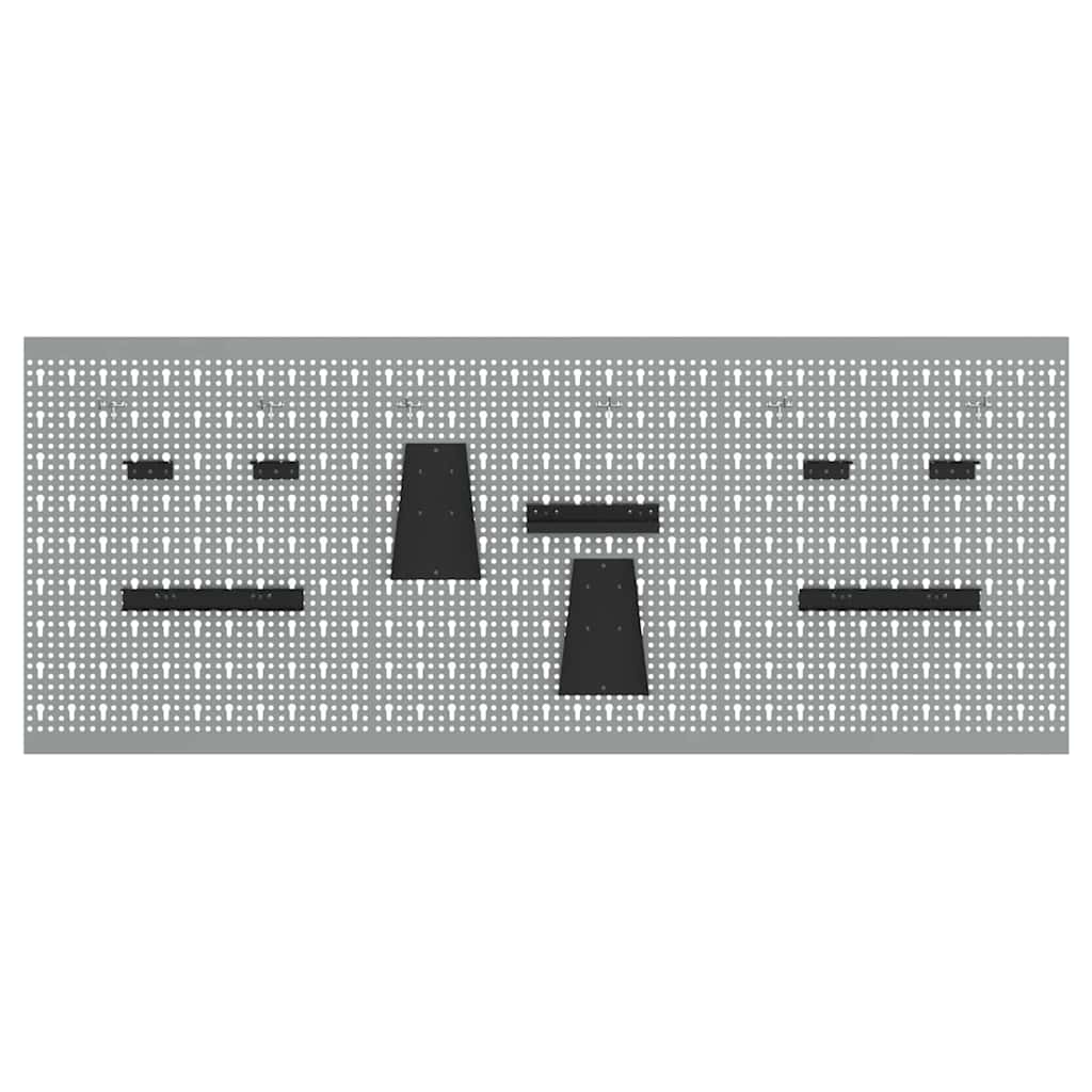 Werkzeugwandpaneel 150 × 60 cm – Grau – Ansicht 5