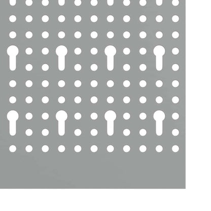 Werkzeugwandpaneel 150 × 60 cm – Grau – Ansicht 8