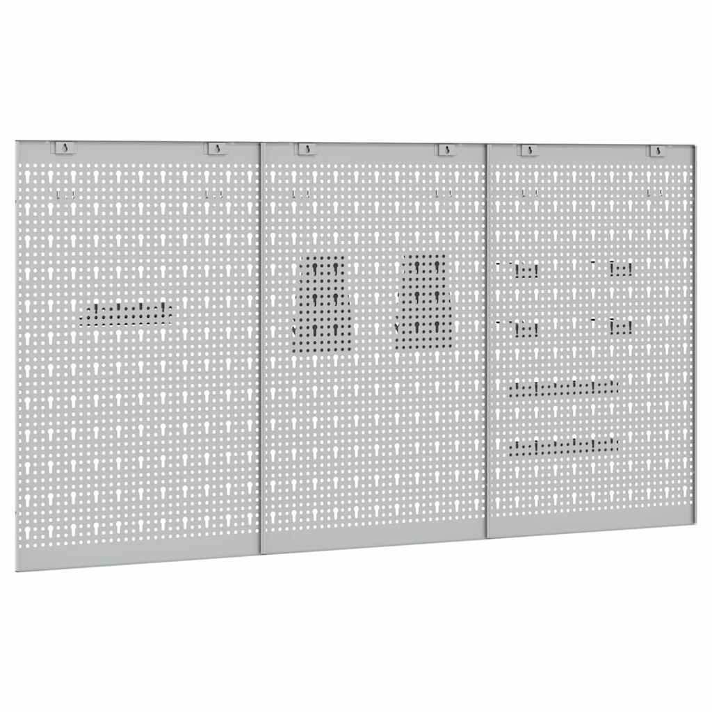 Werkzeugwandpaneel 150 × 80 cm – Grau – Ansicht 7