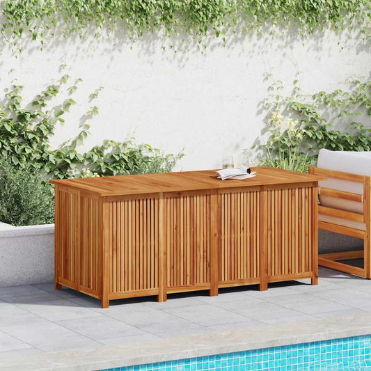 Gartenbox 200 × 80 × 75 cm aus Akazienholz