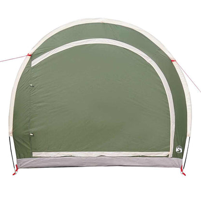 Fahrradgarage mit Dach Grün 256 × 222 × 182 cm – Ansicht 4