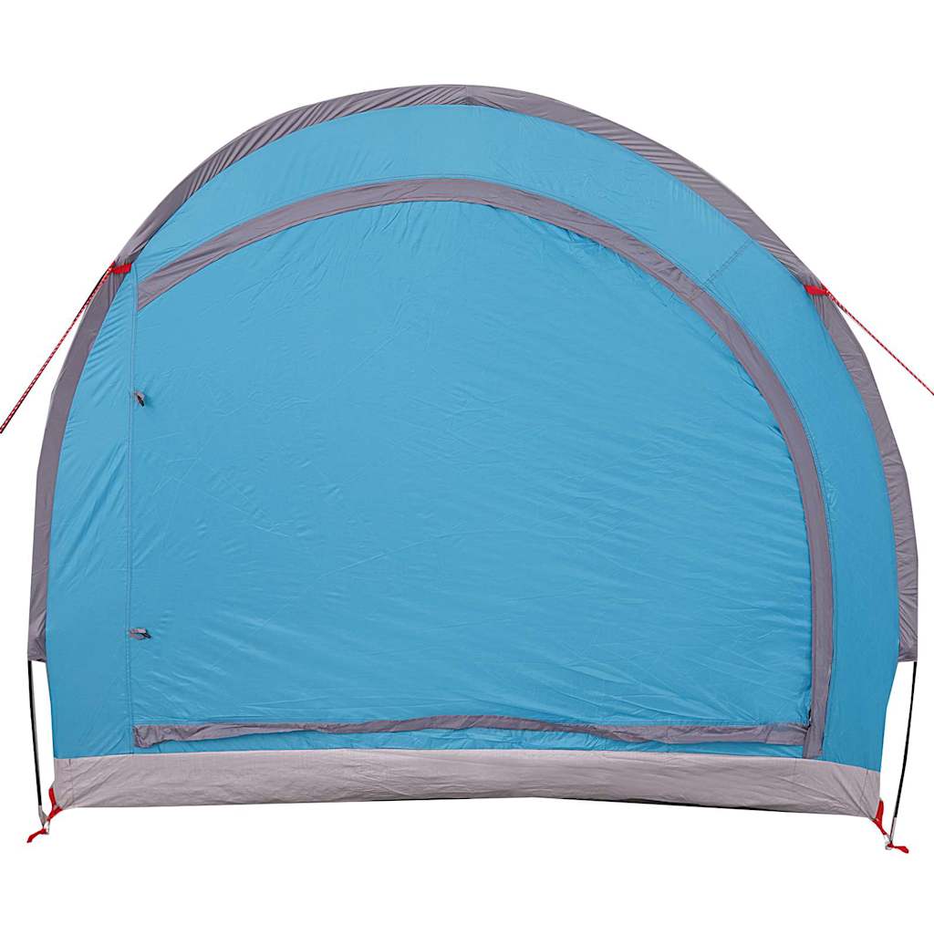 Fahrradgarage mit Dach Blau 256 × 222 × 182 cm – Ansicht 4