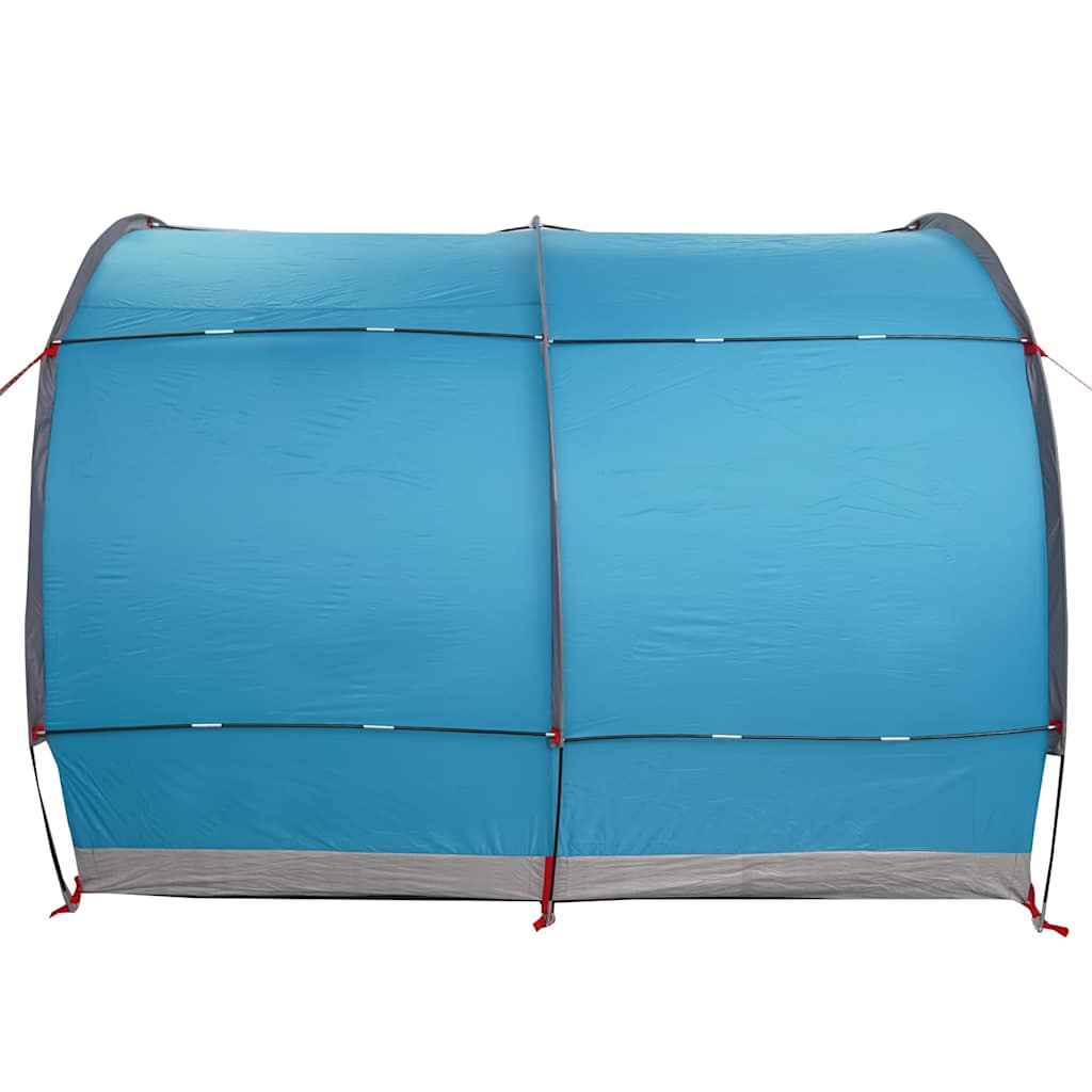 Fahrradgarage mit Dach Blau 256 × 222 × 182 cm – Ansicht 5