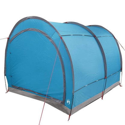 Fahrradgarage mit Dach Blau 256 × 222 × 182 cm – Ansicht 6